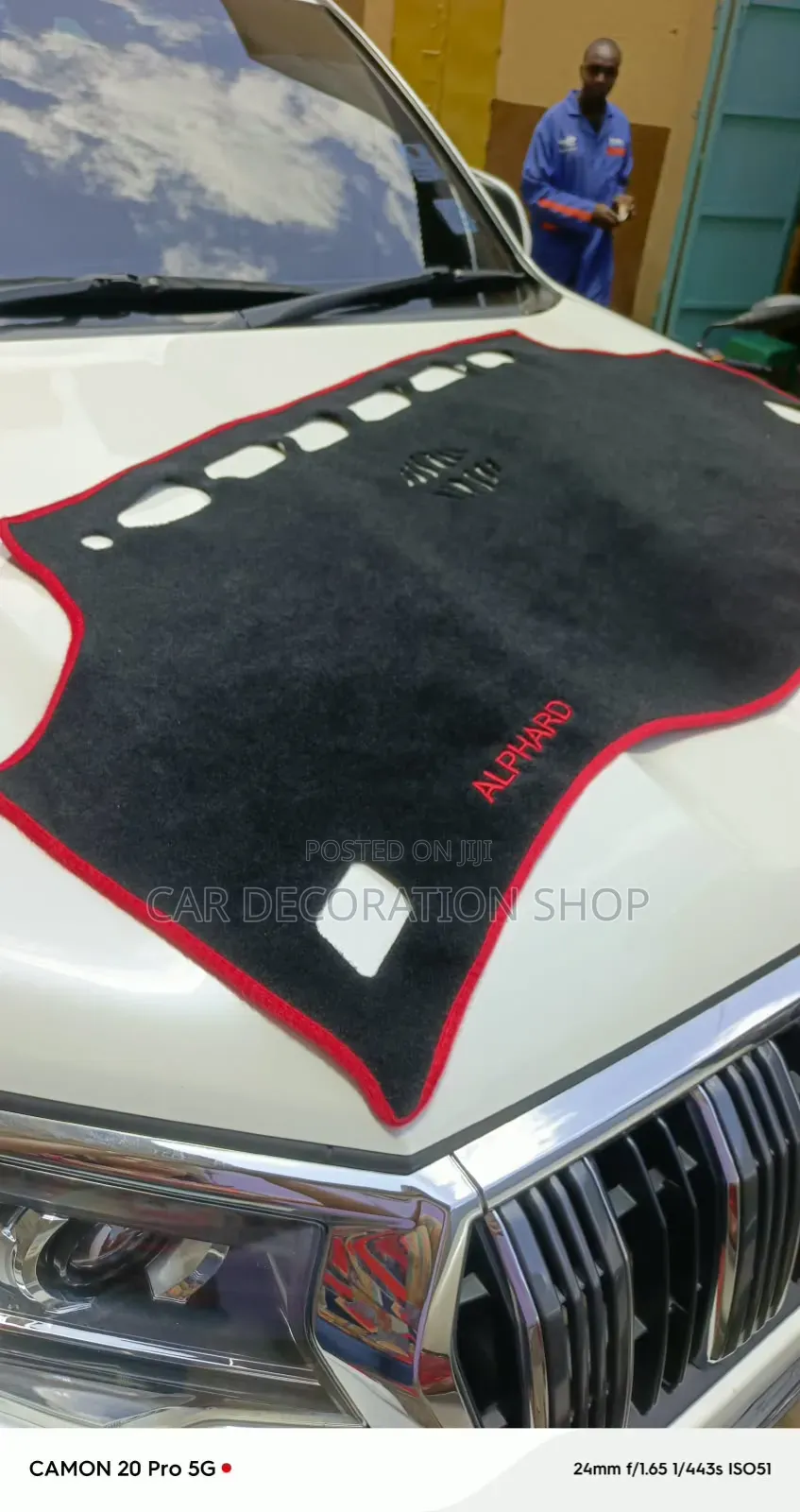 Alphard Customized Dash Mat for 2008-2014 Models