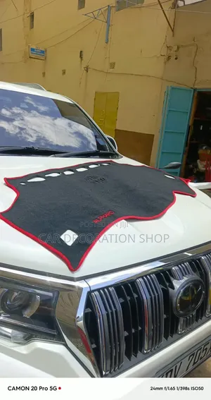 Alphard Anti Slip Velvet Car Dashboard Over Mat for 2008-2014