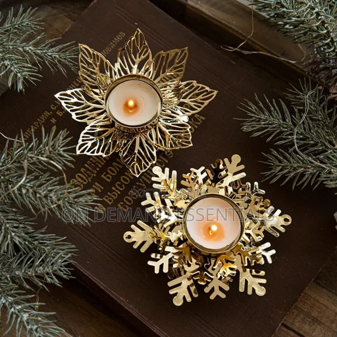 Decorations for Christmas Versatile Holiday Candle Holder