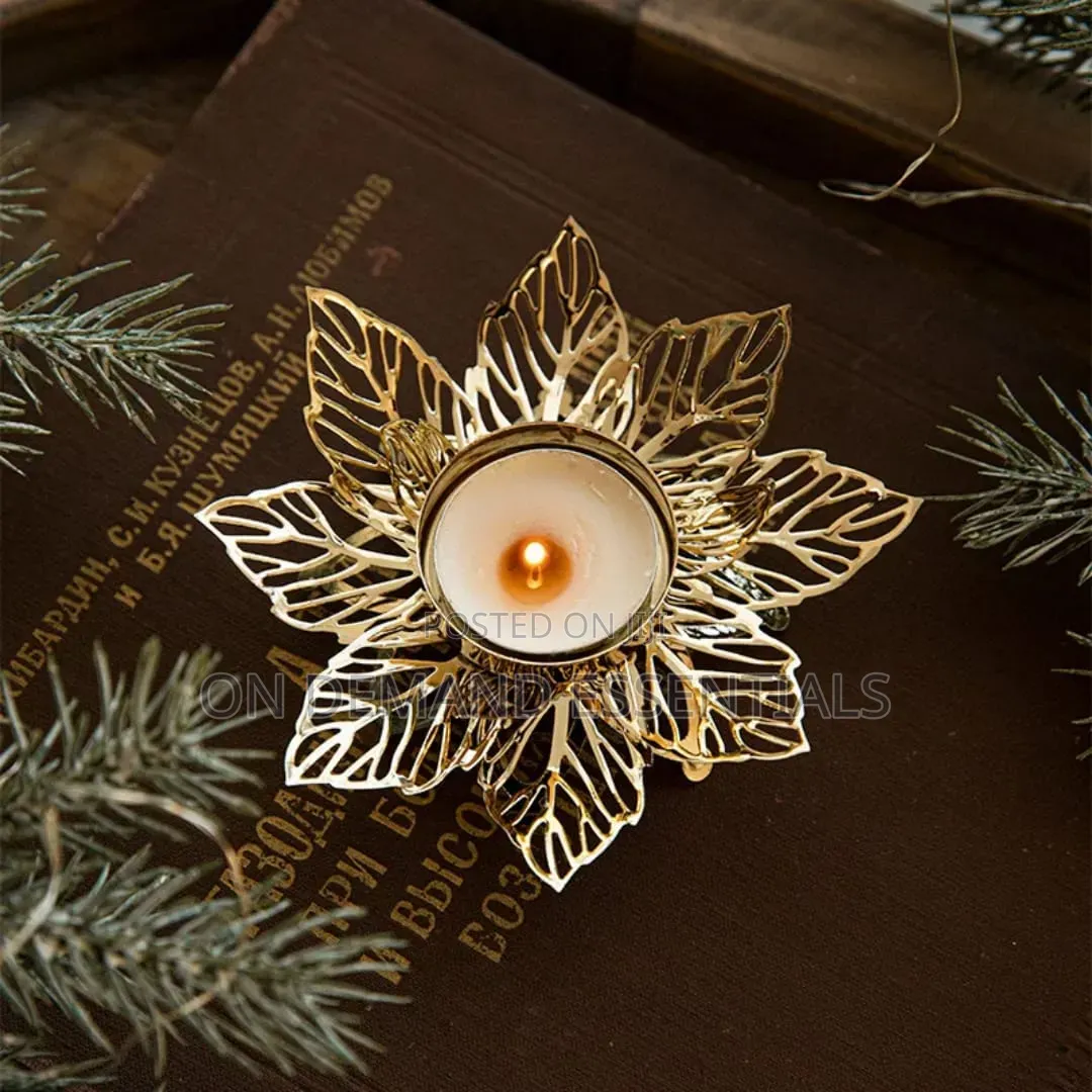 Decorations for Christmas Versatile Holiday Candle Holder