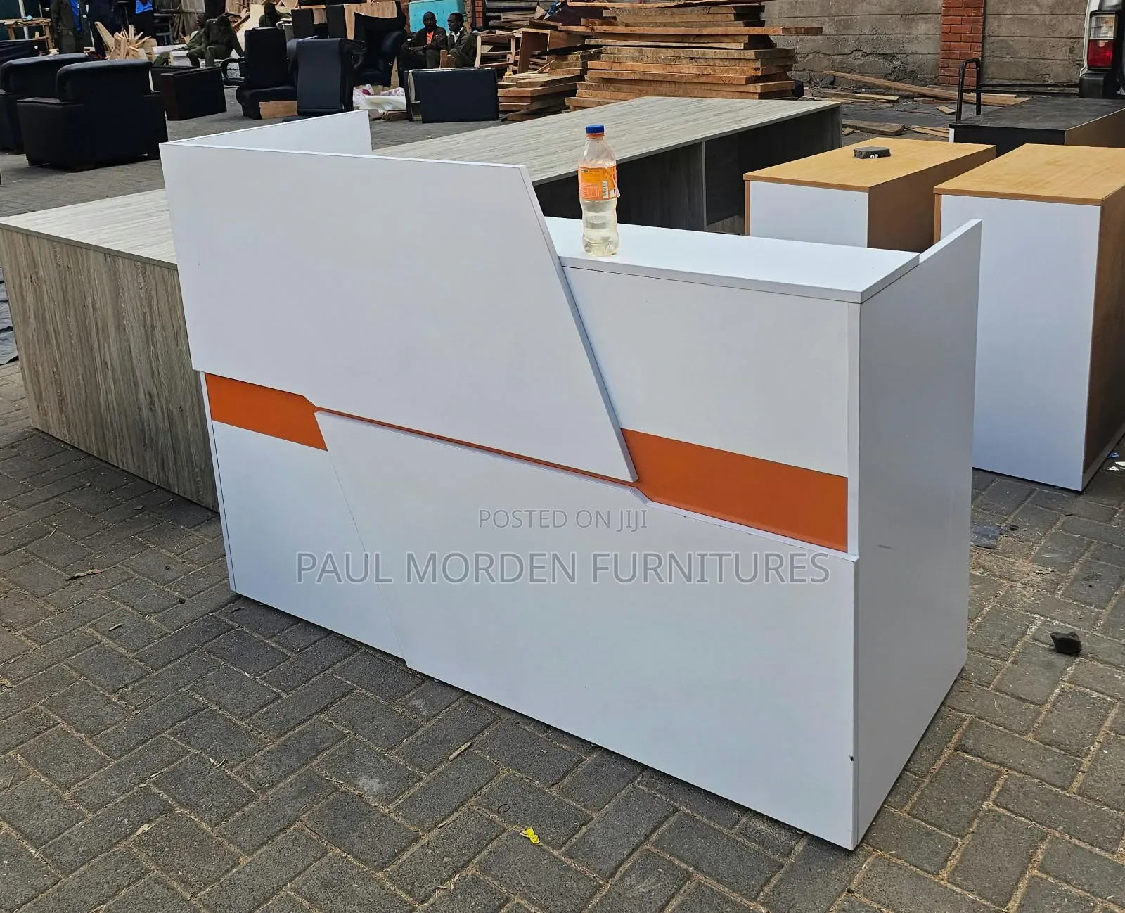 Cherry Counter Reception Desk