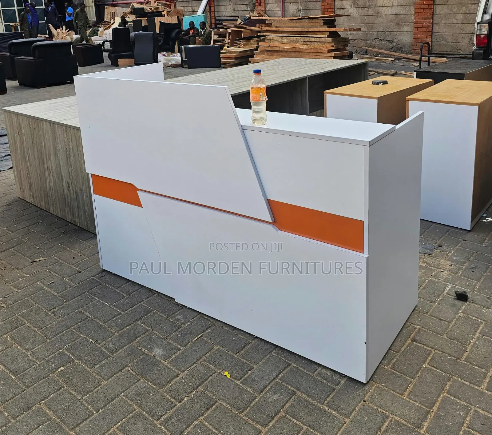 Cherry Counter Reception Desk
