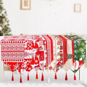 Christmas Knitted Fabric Tablecloth Runner
35*180cm
