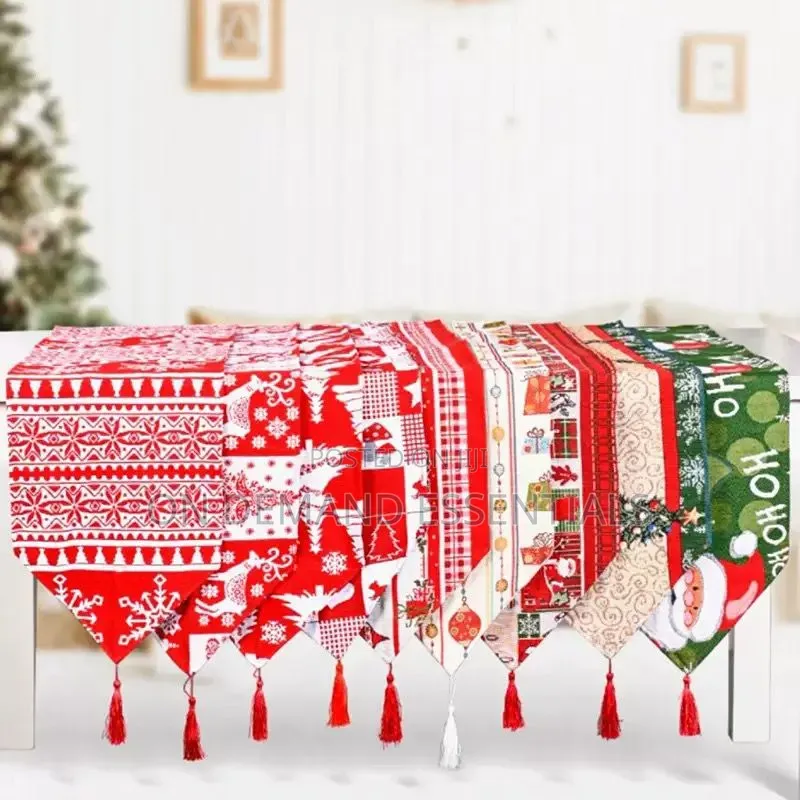 Christmas Knitted Fabric Tablecloth Runner
35*180cm