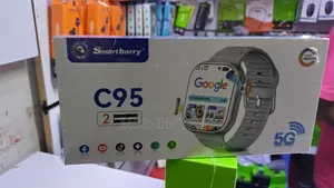 SmartBerry C95 Smart Watch – 2.06” AMOLED, 5G SIM, GPS & Camera