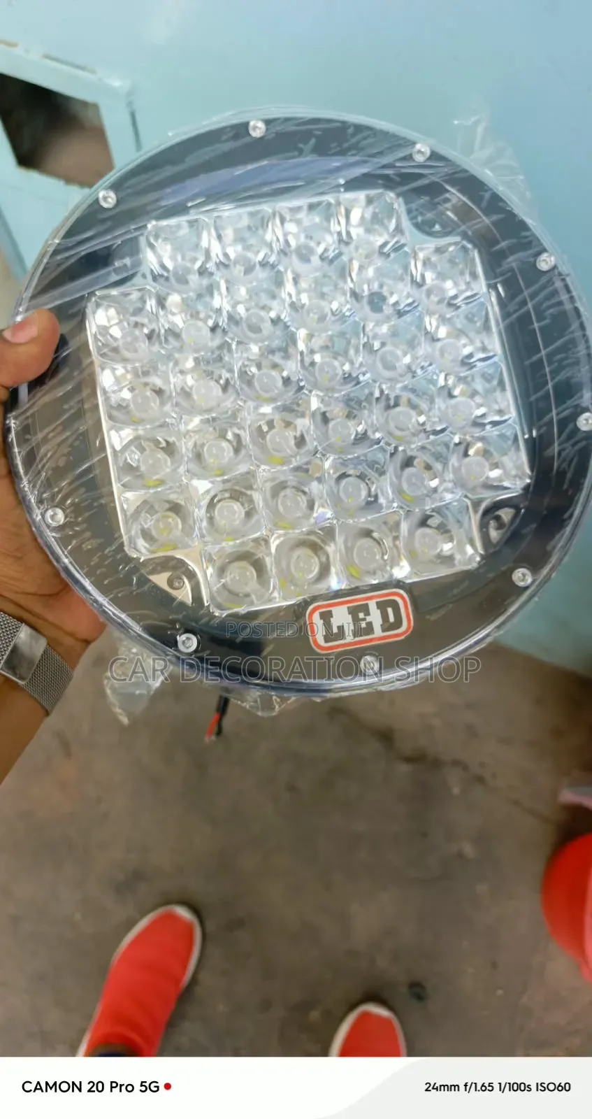 Round Led Off Road Work Light