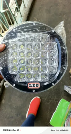 9" /22cm Black Bull Bar Spotlight Bumper Fog Light