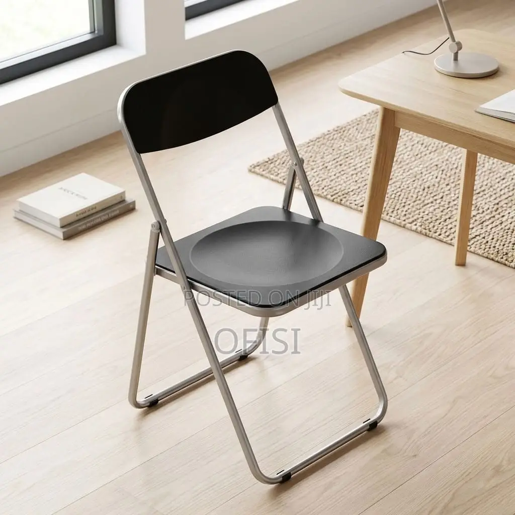 Office Chair; Stackable Plastic Folding Chair