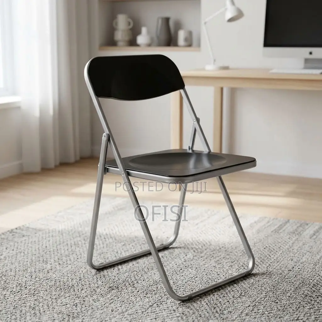 Office Chair; Stackable Plastic Folding Chair