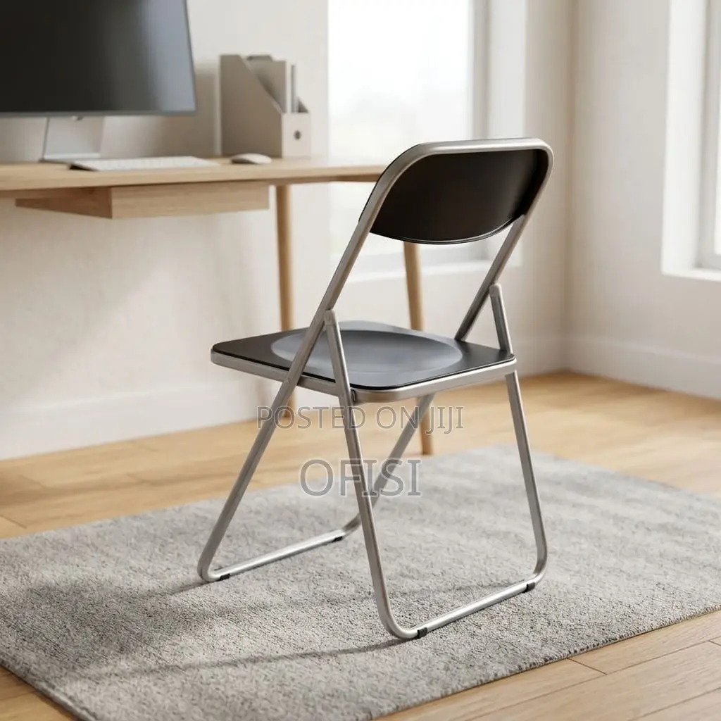 Office Chair; Stackable Plastic Folding Chair