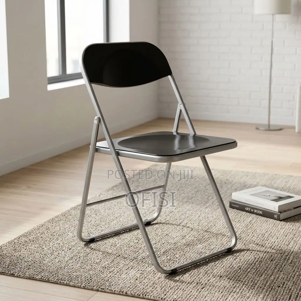 Office Chair; Stackable Plastic Folding Chair