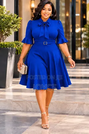 Skater Dress With Bowtie