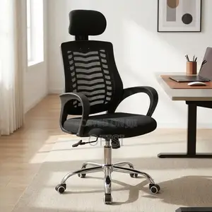 Office Chair; Ergonomic Headrest Computer Chair