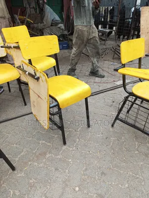 College Chair With Side Basket
