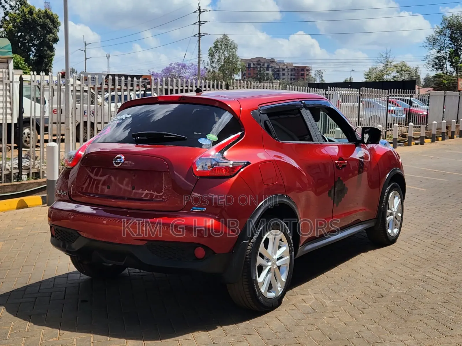 Nissan Juke 2016 Red