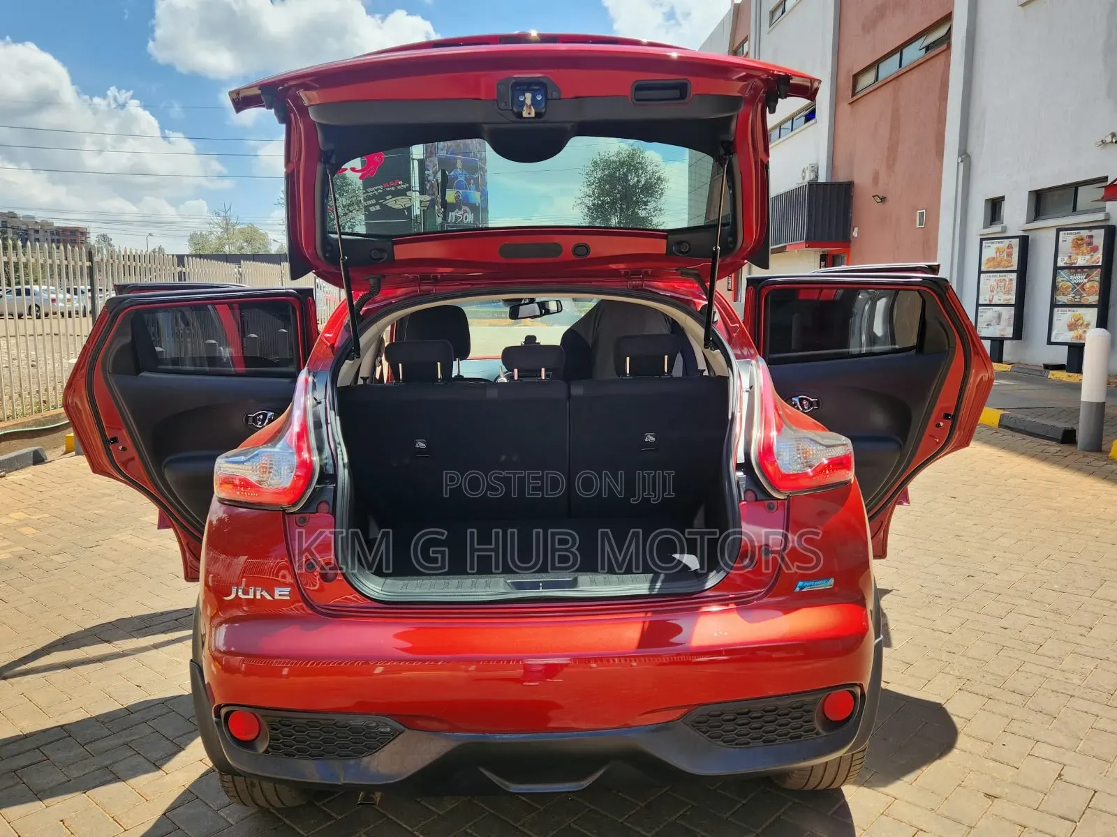 Nissan Juke 2016 Red