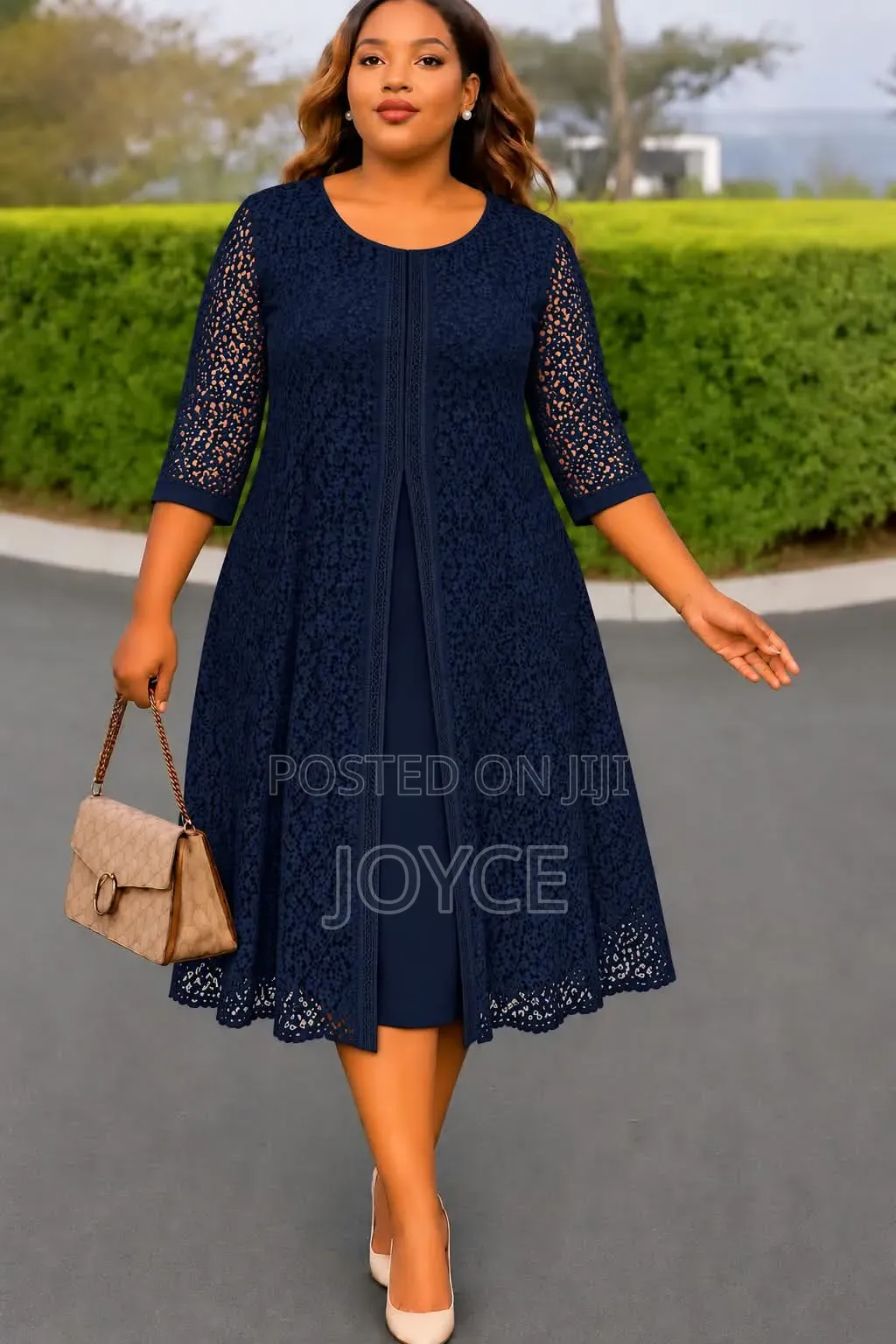 Casual Dress With Rays Cover Up