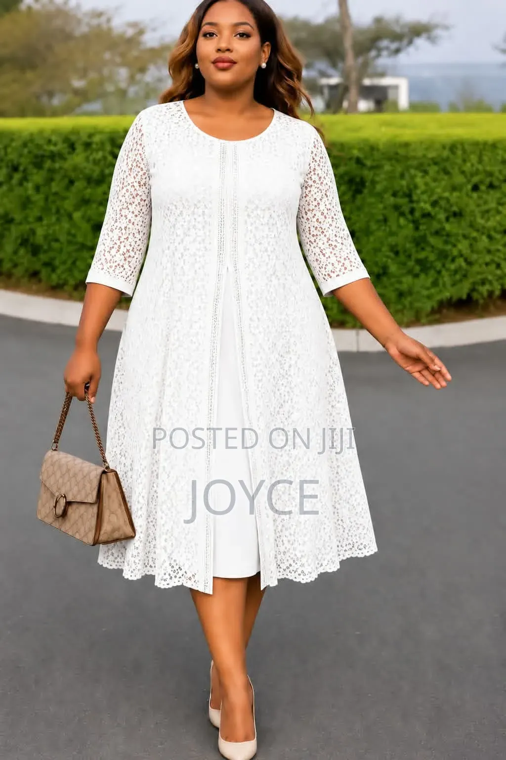 Casual Dress With Rays Cover Up