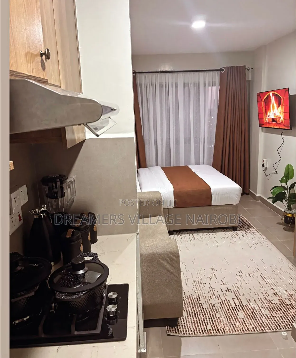 Studio Airbnb Available in Nairobi West