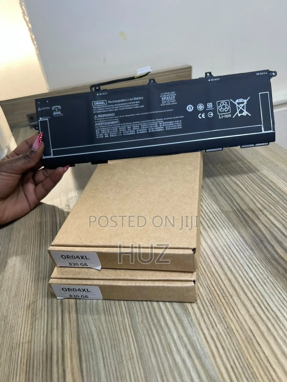 OR04xl HP Battery for 830g6