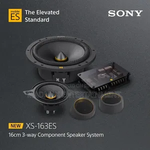 Sony Xs-163Es Series 3 Way Component Speakers