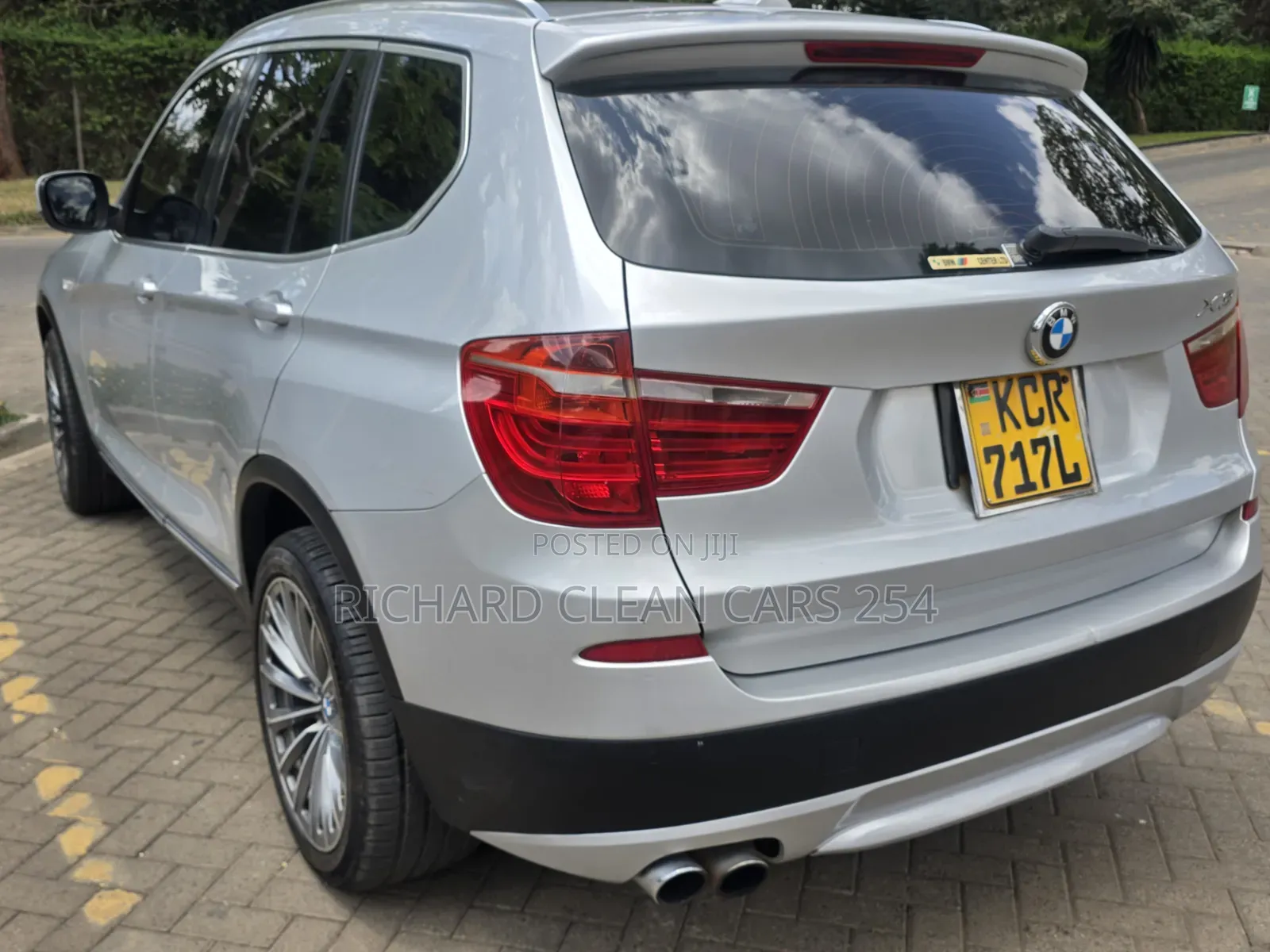 BMW X3 xDrive30d 2012 Silver