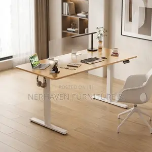 1.6m Large Electric Sit-Stand Desk – Spacious Height Adjustable Desk