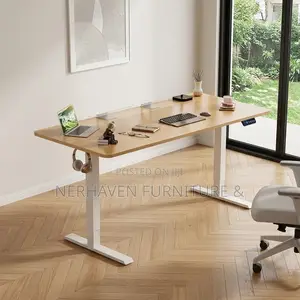 1.6m Large Electric Sit-Stand Desk – Spacious Height Adjustable Desk
