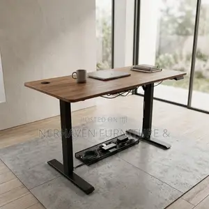 Office Sit-Stand Desk With Electric Height Control