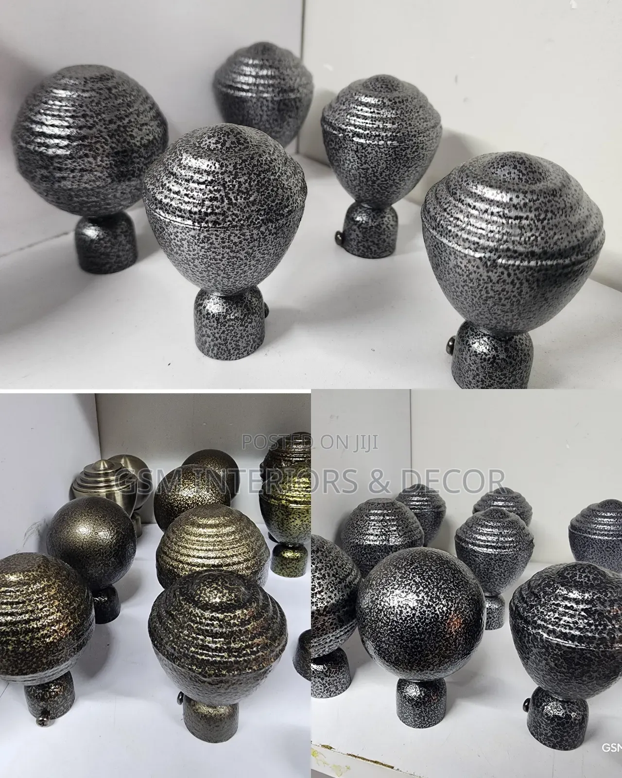 Local.powder Coated Curtain Rods Accessories Per Item