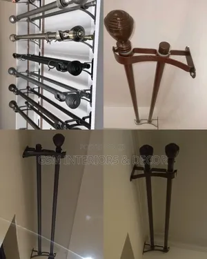Strong Curtain Rods to Bear Heavy Curtains in Jua Kali Category