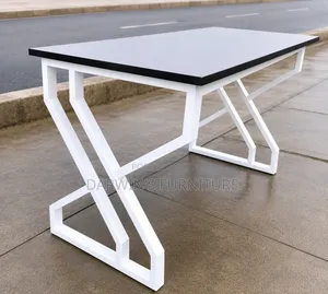 White Metallic Table