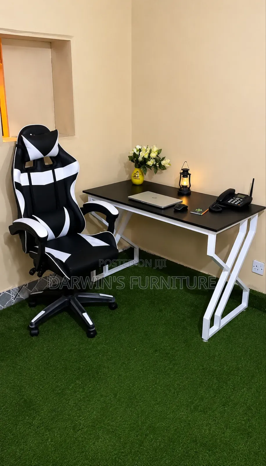 Gaming Chair and Office Table