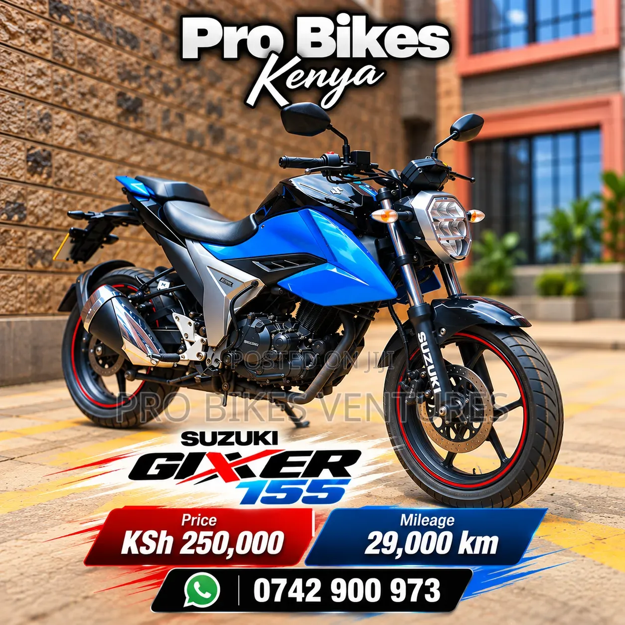 Suzuki GSXF 2023 Blue
