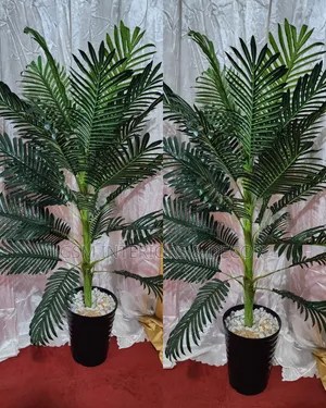 Artificial Palm Plants With Dark Green Leaves 1.5m
