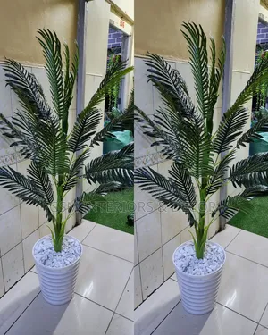 Artificial Palm Plants With Dark Green Leaves 1.5m