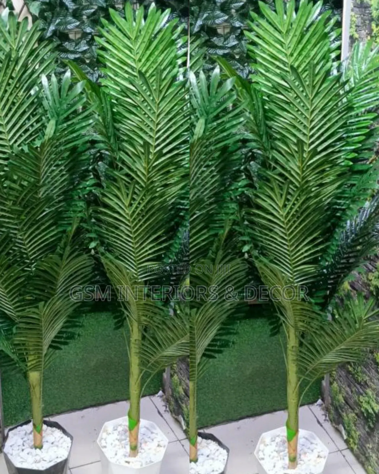 Beutitular Artificial Palm Plants With Ease Maintenance Indoor Plants