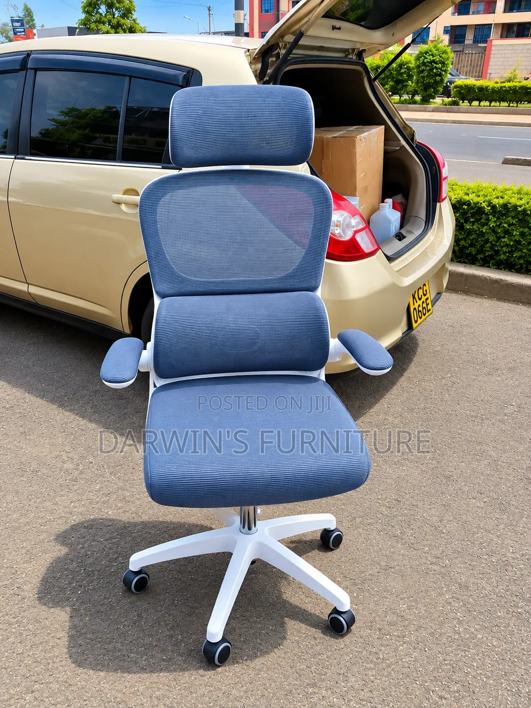 White Ergonomic Chair