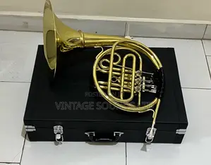 Professional Bb French Horn -Gold Finish for Concert & Students.
