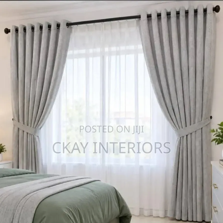 Beautiful Textures and Graceful Drapes for Stylish Interiors