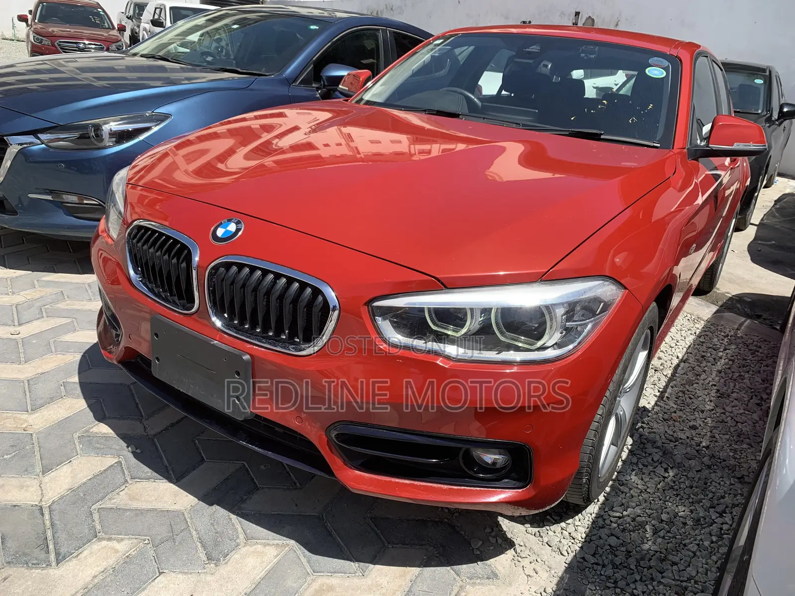 BMW 118d 2019 Burgundy