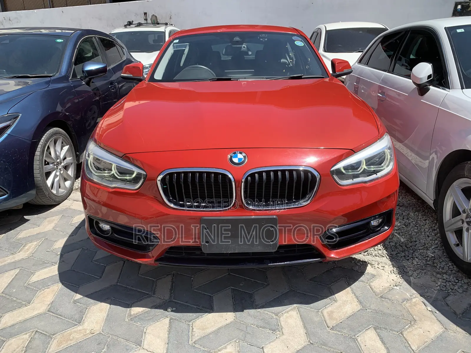 BMW 118d 2019 Burgundy