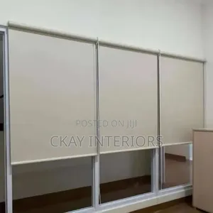 Blackout Horizontal Roller Office Blinds