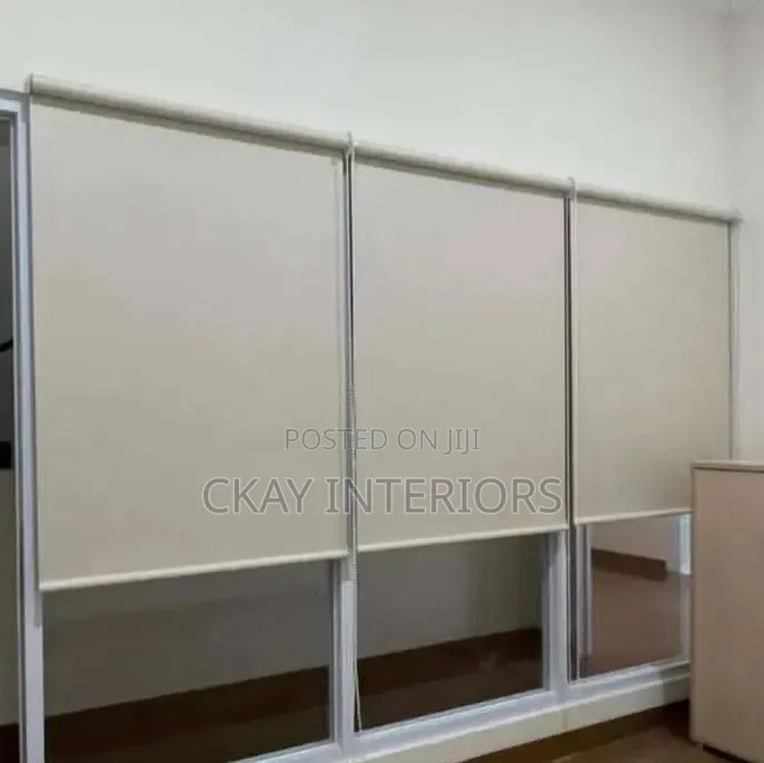 Blackout Horizontal Roller Office Blinds