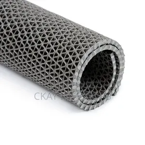 Grey and Blue PVC Practical Flooring Protection for Busy Homes