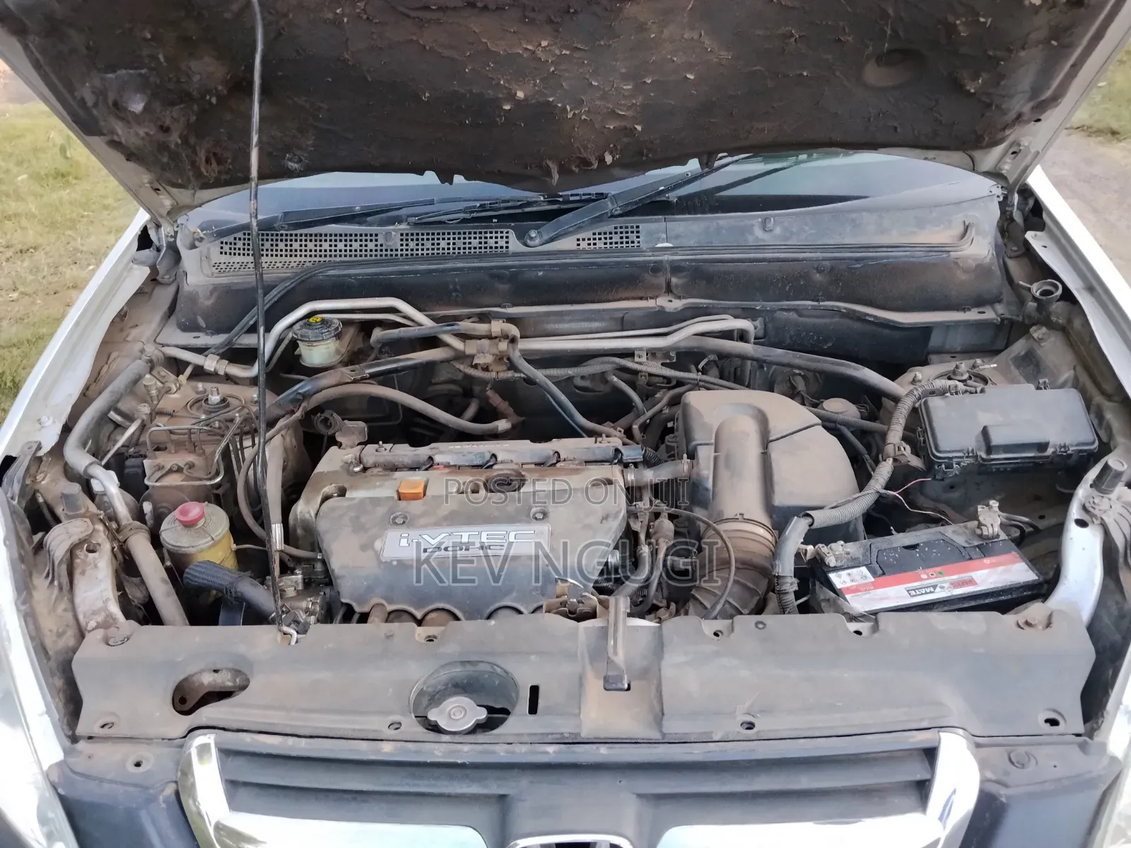 Honda CR-V EX 4WD Automatic 2002 Gray