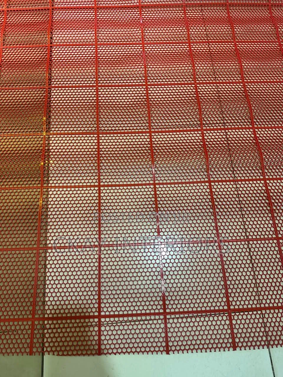 Better Grip, Better Confidence With Every Step Perforated PVC Mats