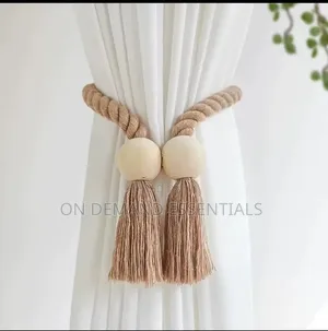 Boho Style Magnetic Curtain Tie Backs 2pc