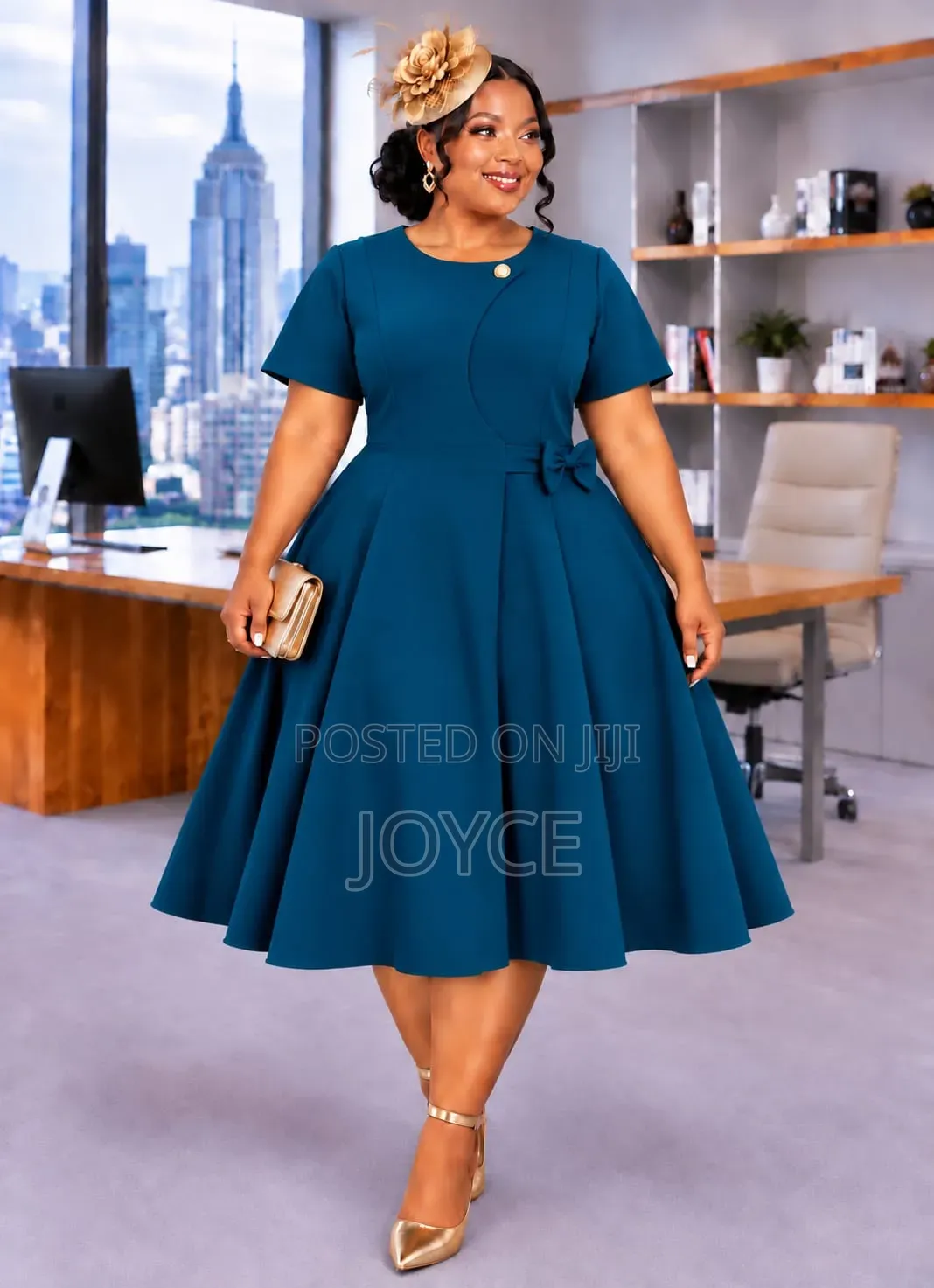 Skater Wrap Dress