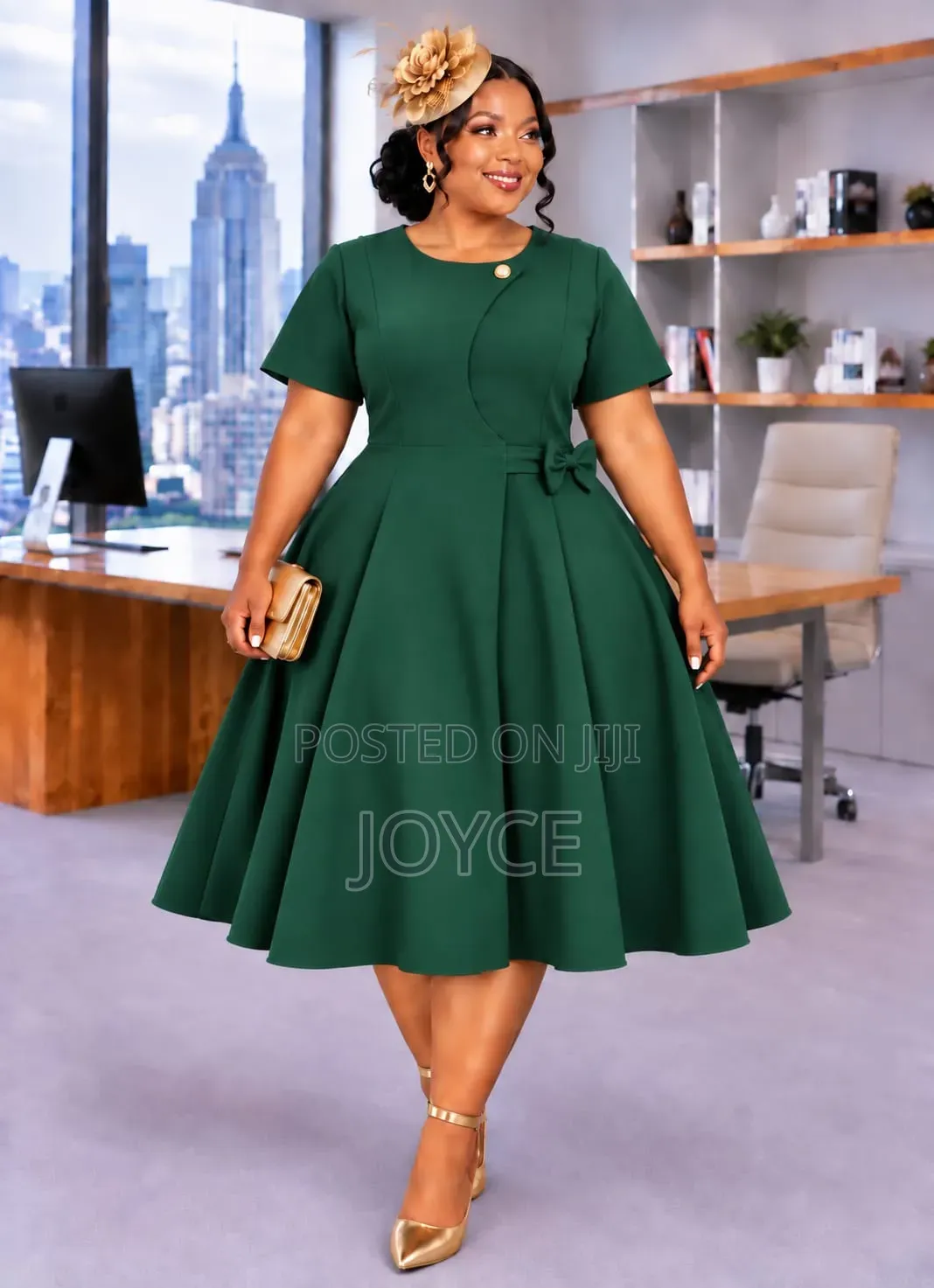 Skater Wrap Dress